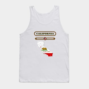 CALIFORNIA STATE, UNITED STATES, USA. SAMER BRASIL Tank Top